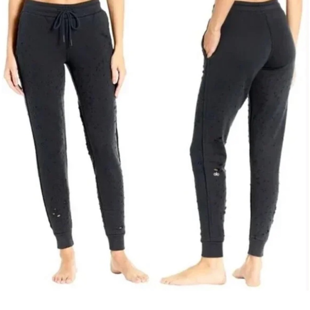 ALO Yoga Black Sweat Pants